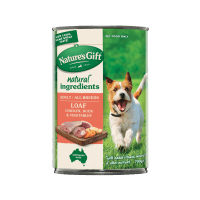 Chicken Duck & Vegetables Loaf Dog Food (700g)