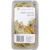 Alfalfa & Radish Sprouts (100g)