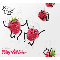 Raspberry Sparkling Water (4pk)