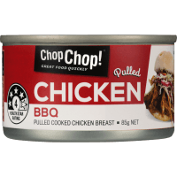 BBQ Pulled Cooked Chicken Breast (85g)