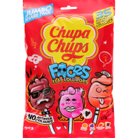 Faces Flat Lollipops (210g)