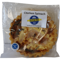 Chicken & Spinach Quiche (185g)