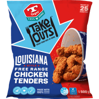 Take Outs Louisiana Style Free Range Chicken Tenders (500g)