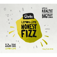 Honest Fizz Lemon Lime Fizzy Fruit Drink (12 x 320ml)