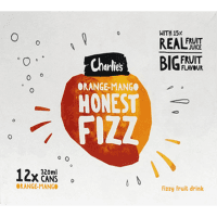 Honest Fizz Orange Mango Fizzy Fruit Drink (12 x 320ml)