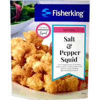 Natural Salt & Pepper Squid (350g)
