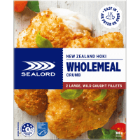 Hoki Wholemeal Crumb Wild Caught Fillets (300g)
