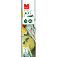 Multicoloured Paper Straws (50pk)