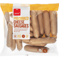 Precooked Cheese Sausages (1kg)