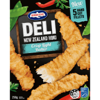 Deli Crisp Light Batter New Zealand Hoki (250g)