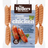 Classic Pre-Cooked Chicken Sausages (1kg)
