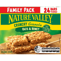 Family Pack Oats & Honey Crunchy Granola Bars (12 x 42g)