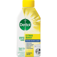 Citrus Burst Antibacterial Washing Machine Cleaner (250ml)
