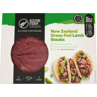 New Zealand Grass-Fed Lamb Steaks (220g)