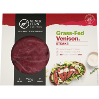 Grass-Fed Venison Steaks (220g)
