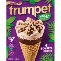 Trumpet Vegan Gluten Free Boysenberry Ice Cream (4 x 110ml)