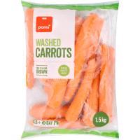 Washed Carrots (1.5kg)