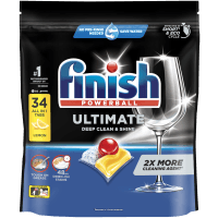 Ultimate All-in-1 Lemon Dishwasher Tablets (34pk)