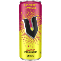 Raspberry Lemonade Guarana Energy Drink (250ml)