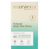 Natural Body Wax Strips (40pk)