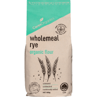 Organic Wholemeal Rye Flour (600g)