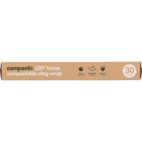 100% Home Compostable Cling Wrap (30m)