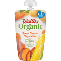 Organic Sweet Garden Vegetables 4-6+ Months Pureed (120g)