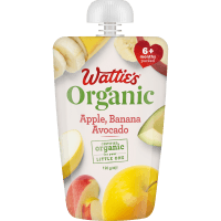 Organic Apple Banana & Avocado 6+ Months Pureed (120g)