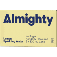 No Sugar Lemon Sparkling Water (6 x 330ml)