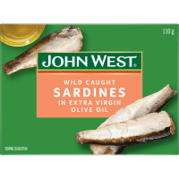 Wild Caught Sardines In Extra Virgin Olive Oil (110g)