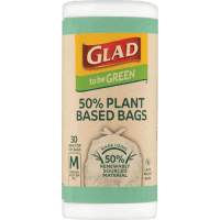To Be Green 50% Plant Based Wavetop Large Kitchen Tidy Bags (25pk)