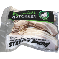 Maple Syrup Manuka Smoked Streaky Bacon (500g)