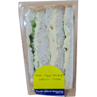 Egg, Chive & Lettuce Triple Sandwich (260g)