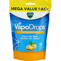 VapoDrops Butter Menthol Lozenges (42pk)