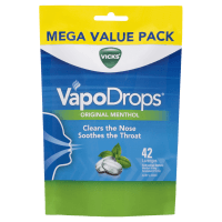 VapoDrops Original Menthol Lozenges (42pk)