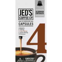 4 Very Strong Coffee Capsules (10 x 5.2g)
