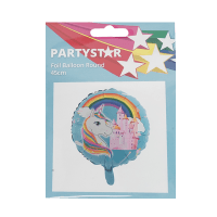 Partystar Round Foil Balloon 45cm (1pk)