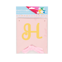 Partystar Happy Birthday Foil Letter Bunting (1ea)