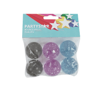 Partystar Bounce Balls (6pk)