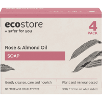Rose & Almond Oil Soap (4 x 80g)