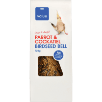 Parrot & Cockatiel Birdseed Bell (120g)