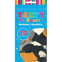 Metallic Party Balloons Assorted 30cm Helium Quality (20pk)