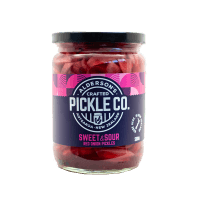 Sweet & Sour Red Onion Pickles (500g)