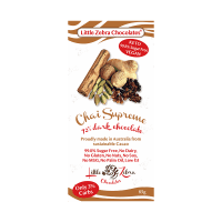 Chai Supreme 72% Dark Chocolate Block (85g)