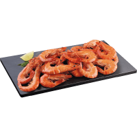 Whole Cooked Black Tiger Prawns (Prefrozen) (kg)