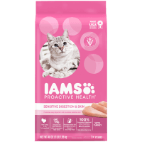 Proactive Health Adult Healthy Digestion with Chicken & Turkey Dry Cat Food (1.36kg)