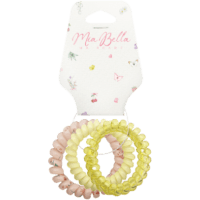 Mia Bella Twisty Hair Ties (3pk)