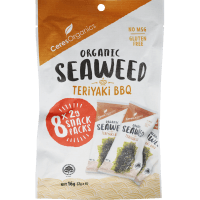 Organic Teriyaki BBQ Seaweed Snack Pack (8 x 2g)