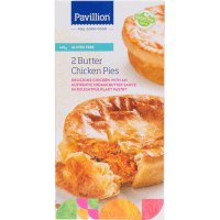 Gluten Free 2 Butter Chicken Pies (2pk)