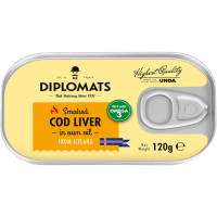 Diplomats Smoked Cod Liver In Own Oil (120g)